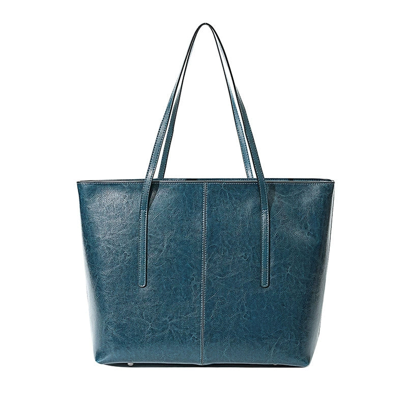Timber - Real Leather Tote Bag