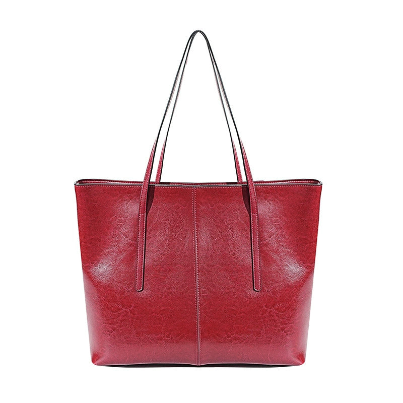 Timber - Real Leather Tote Bag