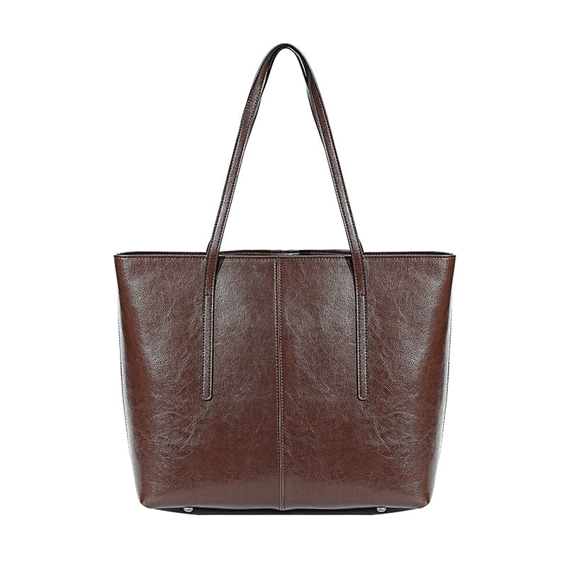 Timber - Real Leather Tote Bag