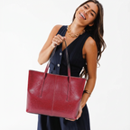 Timber - Real Leather Tote Bag
