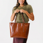 Timber - Real Leather Tote Bag