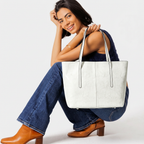 Timber - Real Leather Tote Bag