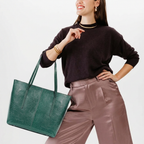 Timber - Real Leather Tote Bag